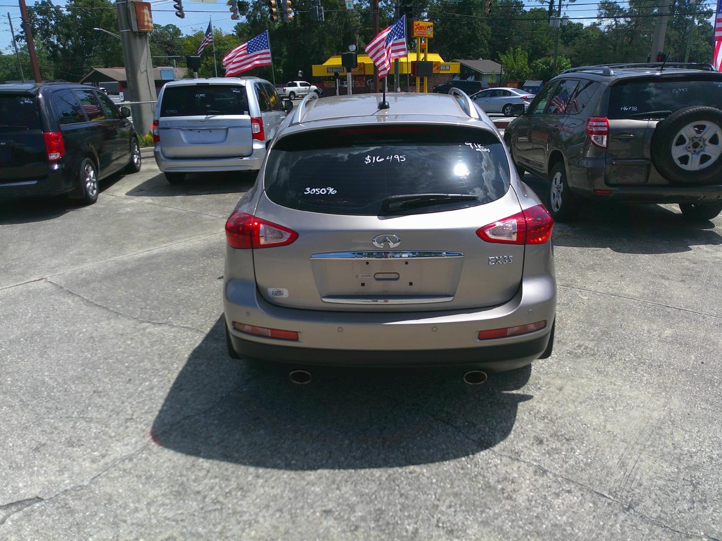 2008 SILVER INFINITI EX35 BASE; JOURNEY (JNKAJ09E28M) , located at 10405 Abercorn Street, Savannah, GA, 31419, (912) 921-8965, 31.988262, -81.131760 - Photo#3